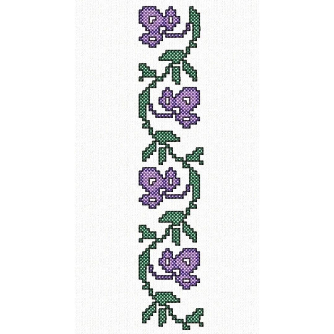 Machine Embroidery design. Romanian traditional ornament