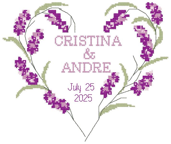 PDF Crosstitch and machine embroidery design